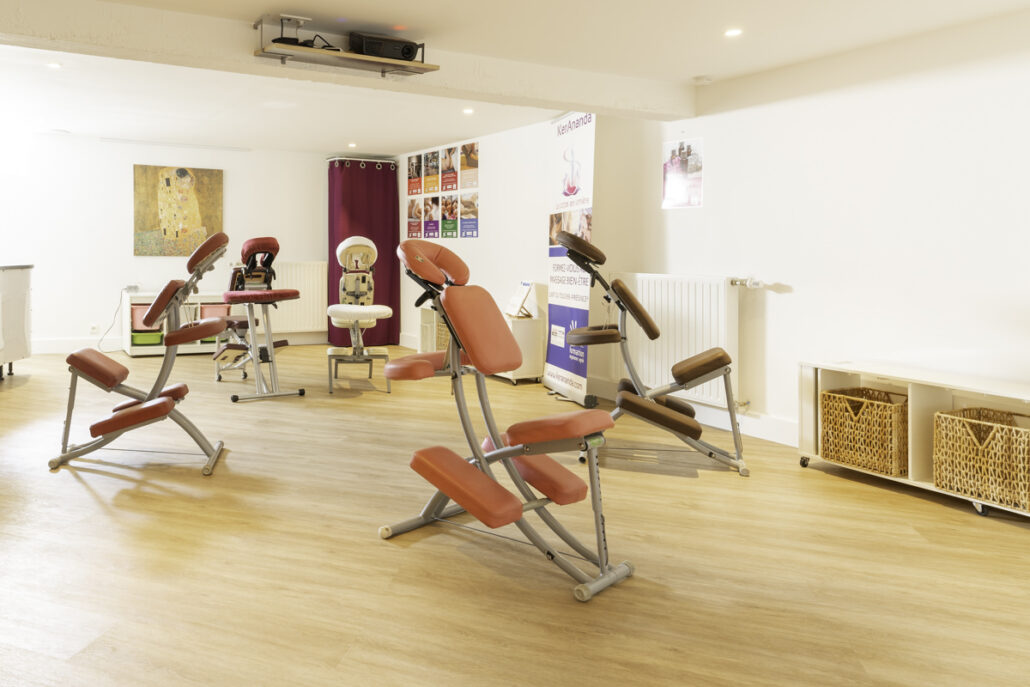 Espace Nuwan, salle de formation en massage de KerAnanda à Rennes en Bretagne