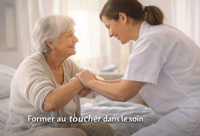 Le toucher au cœur du soin : un essentiel