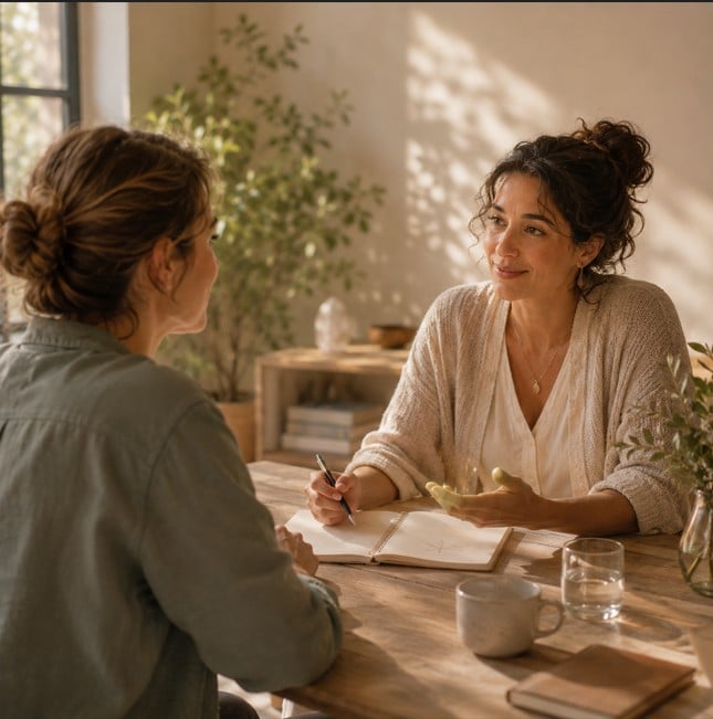 Séance d'accompagnement du Toucher du couple - KerAnanda, le corps en présence, à Rennes